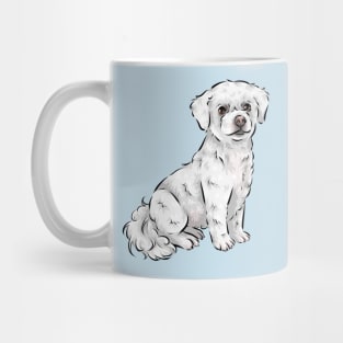 Cute Bichon Frise Dog Mug